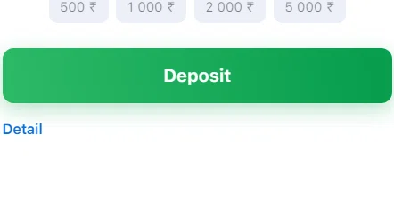 1win Deposit button