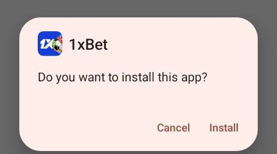 1xBet Install app