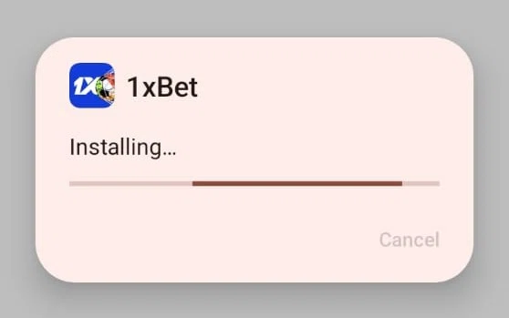 1xBet Installing