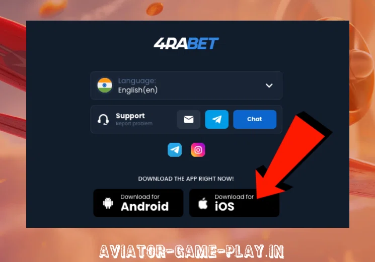 4rabet App for IOS