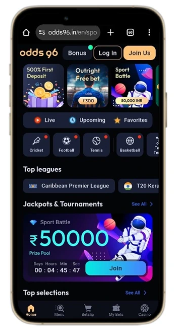 Odds96 Casino